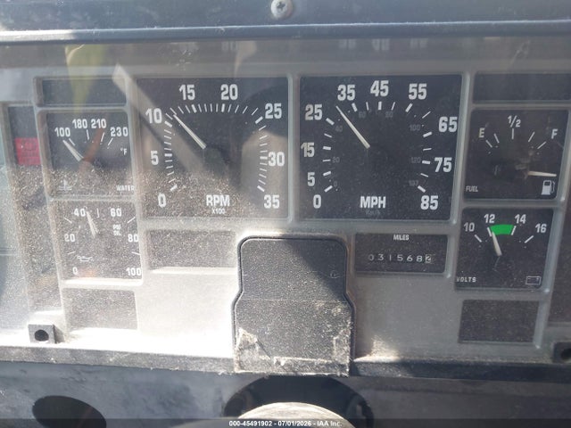 45491902 :رقم المزاد ، 1HVBDPLN8PH485233 vin ، 1993 International 3000 3600 مزاد بيع
