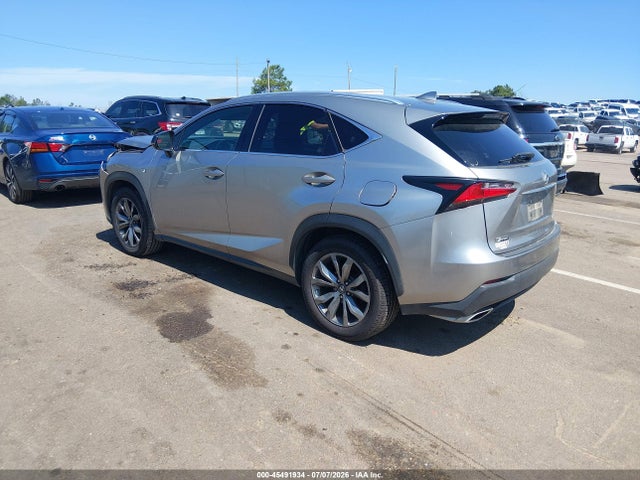 Продаж на аукціоні авто 2016 Lexus Nx 200t F Sport, vin: JTJYARBZ4G2035121, номер лоту: 45491934