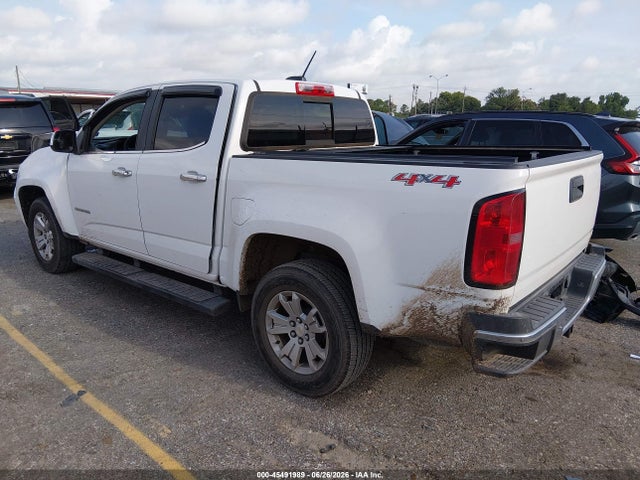 2016 Chevrolet Colorado 4wd Lt მანქანა იყიდება აუქციონზე, vin: 1GCGTCE38G1371082, აუქციონის ნომერი: 45491989