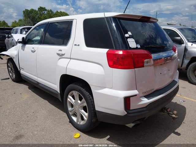 Aukcja sprzedaży 2017 Gmc Terrain Sle-1, vin: 2GKALMEK2H6256628, numer aukcji: 45491997