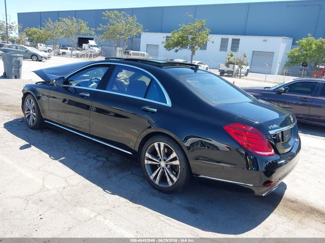 Aukcja sprzedaży 2017 Mercedes-benz S 550e Plug-in Hybrid, vin: WDDUG6DB5HA291070, numer aukcji: 45492046