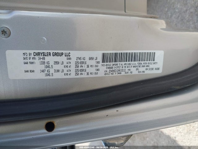 Aukcja sprzedaży 2010 Dodge Grand Caravan Sxt, vin: 2D4RN5D12AR155121, numer aukcji: 45492248