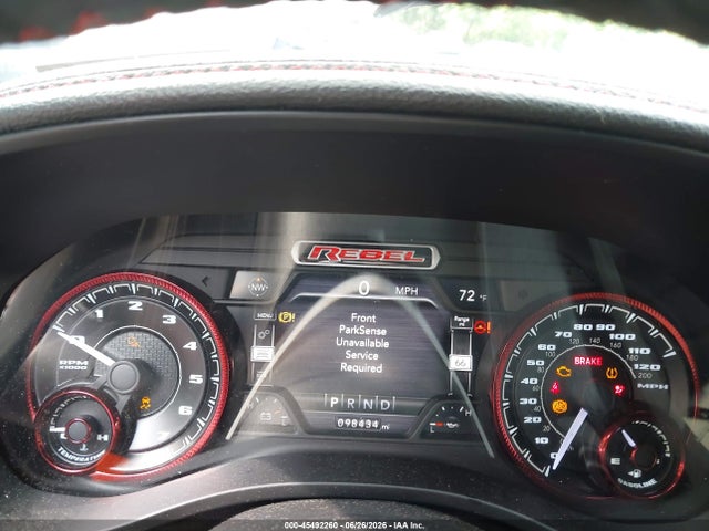 Продаж на аукціоні авто 2019 Ram 1500 Rebel  4x4 5'7 Box, vin: 1C6SRFLT8KN850592, номер лоту: 45492260
