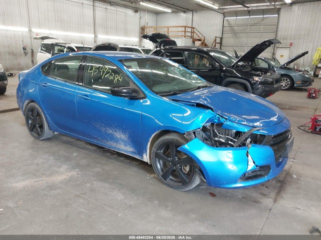 45492284 :رقم المزاد ، 1C3CDFBB5GD571011 vin ، 2016 Dodge Dart Sxt مزاد بيع
