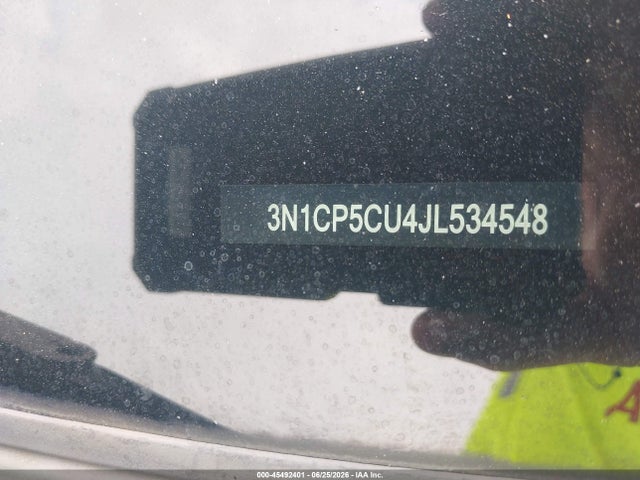 Aukcja sprzedaży 2018 Nissan Kicks S, vin: 3N1CP5CU4JL534548, numer aukcji: 45492401