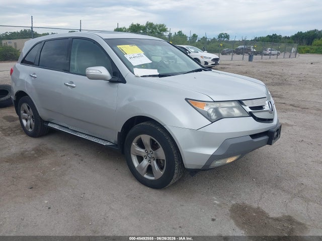45492555 :رقم المزاد ، 2HNYD28209H529699 vin ، 2009 Acura Mdx مزاد بيع