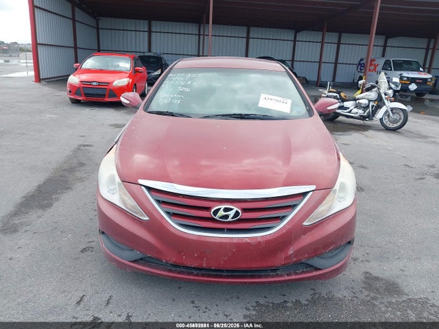 45492581 :رقم المزاد ، 5NPEB4AC6EH947246 vin ، 2014 Hyundai Sonata Gls مزاد بيع