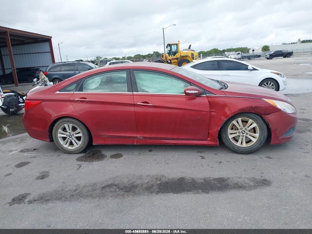 45492581 :رقم المزاد ، 5NPEB4AC6EH947246 vin ، 2014 Hyundai Sonata Gls مزاد بيع