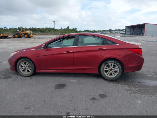 45492581 :رقم المزاد ، 5NPEB4AC6EH947246 vin ، 2014 Hyundai Sonata Gls مزاد بيع