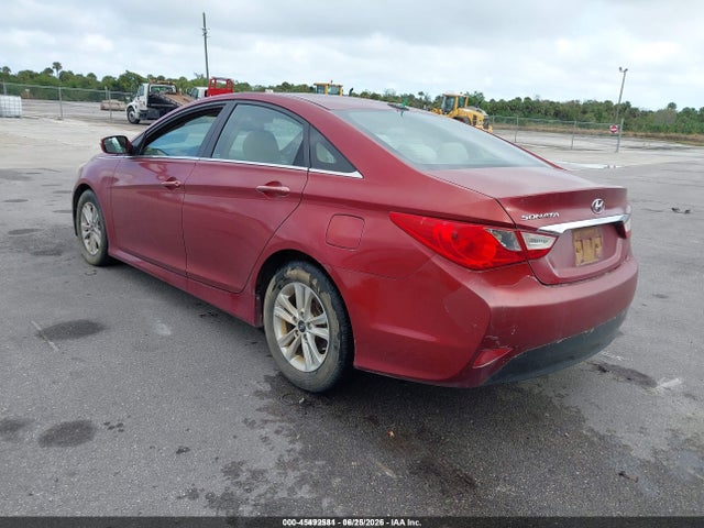 45492581 :رقم المزاد ، 5NPEB4AC6EH947246 vin ، 2014 Hyundai Sonata Gls مزاد بيع
