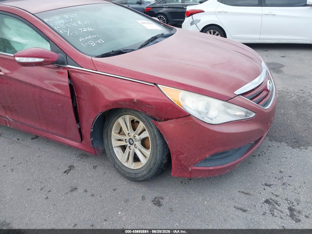 45492581 :رقم المزاد ، 5NPEB4AC6EH947246 vin ، 2014 Hyundai Sonata Gls مزاد بيع