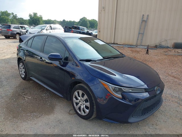 2020 Toyota Corolla Le მანქანა იყიდება აუქციონზე, vin: 5YFEPRAE9LP107753, აუქციონის ნომერი: 45492651
