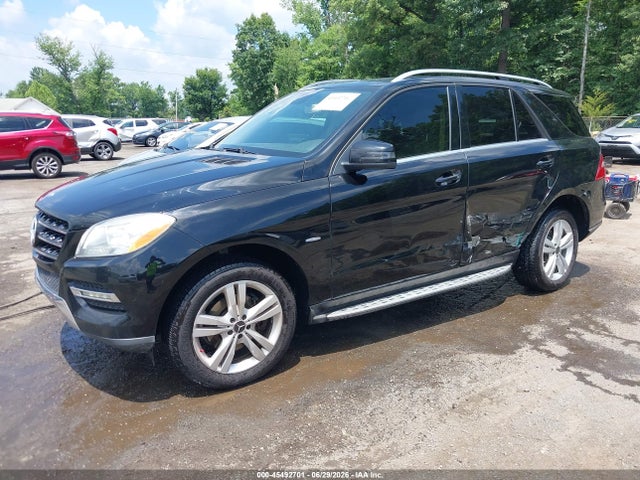 45492701 :رقم المزاد ، 4JGDA5HBXCA019327 vin ، 2012 Mercedes-benz Ml 350 4matic مزاد بيع
