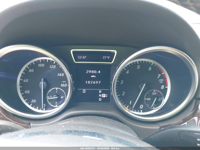 45492701 :رقم المزاد ، 4JGDA5HBXCA019327 vin ، 2012 Mercedes-benz Ml 350 4matic مزاد بيع