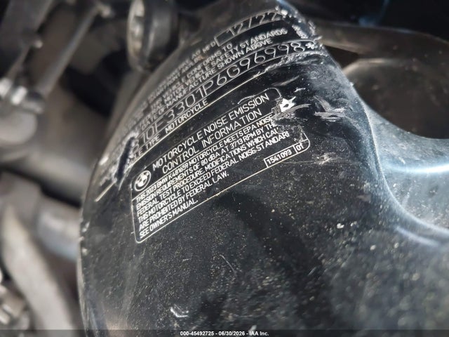 45492725 :رقم المزاد ، WB10F3301P6G96998 vin ، 2023 Bmw K1600 Gtl مزاد بيع