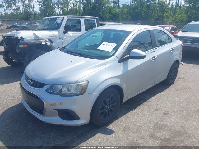 Aukcja sprzedaży 2017 Chevrolet Sonic Lt Auto, vin: 1G1JD5SHXH4162112, numer aukcji: 45492781