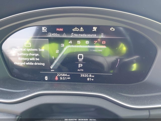 45492795 :رقم المزاد ، WA1EAAFY2R2076319 vin ، 2024 Audi Q5 Premium Plus 45 Tfsi S Line Quattro مزاد بيع