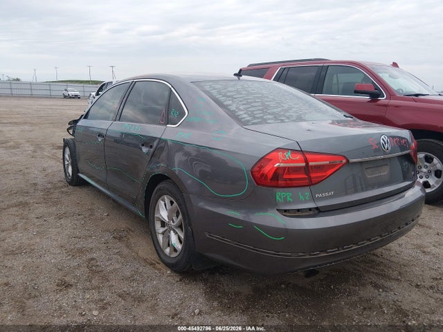 Продажа на аукционе авто 2016 Volkswagen Passat 1.8t S, vin: 1VWAS7A3XGC046022, номер лота: 45492796