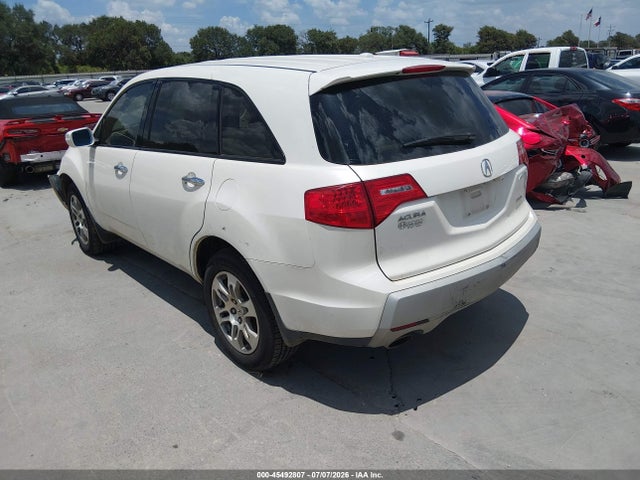 2008 Acura Mdx Technology Package მანქანა იყიდება აუქციონზე, vin: 2HNYD28698H544610, აუქციონის ნომერი: 45492807