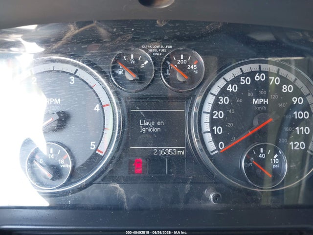 45492819 :رقم المزاد ، 3D73Y4CL2BG635082 vin ، 2011 Ram Ram 3500 Laramie مزاد بيع