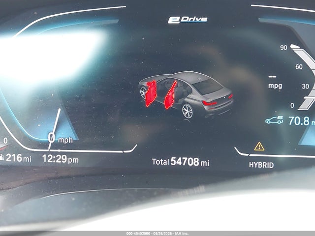 Продажа на аукционе авто 2022 Bmw 330e Xdrive, vin: 3MW5P9J0XN8C75793, номер лота: 45492900