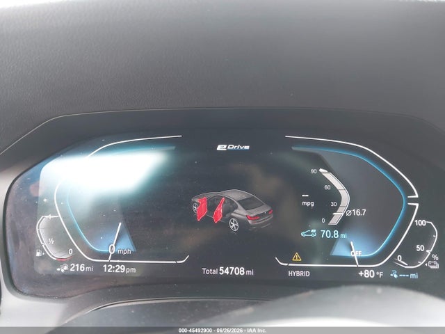 Продажа на аукционе авто 2022 Bmw 330e Xdrive, vin: 3MW5P9J0XN8C75793, номер лота: 45492900