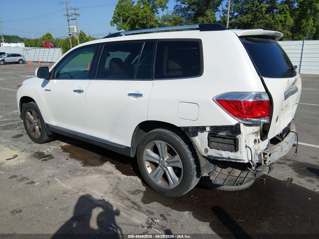 45492938 :رقم المزاد ، 5TDDK3EH2DS276842 vin ، 2013 Toyota Highlander Limited V6 مزاد بيع