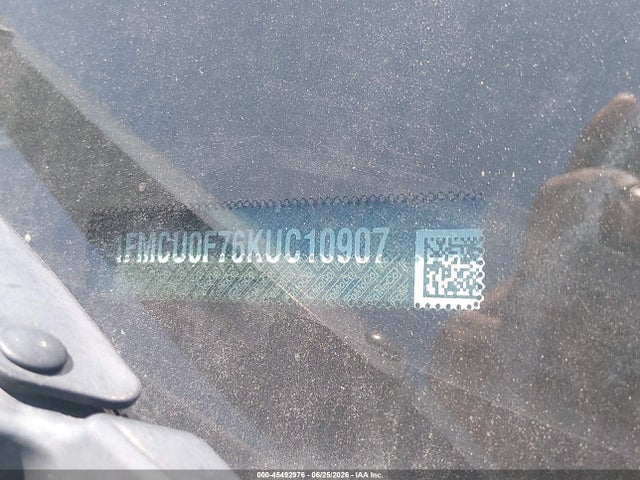 Ford ESCAPE S 2019 1FMCU0F76KUC10907 Image 9