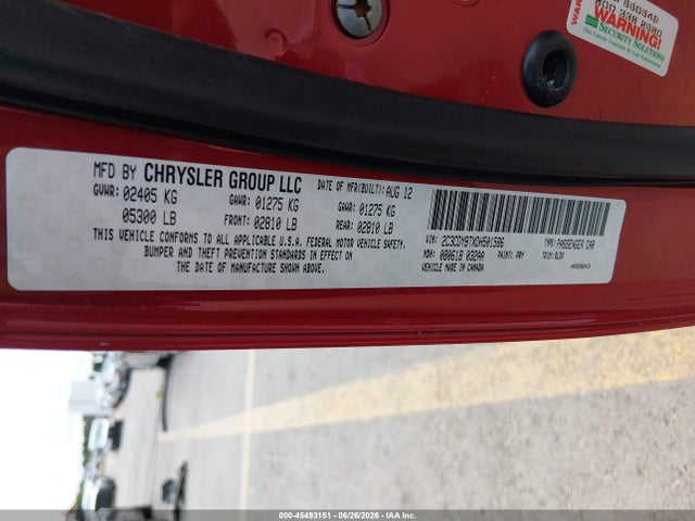 Aukcja sprzedaży 2013 Dodge Challenger R/t Classic, vin: 2C3CDYBTXDH501586, numer aukcji: 45493151