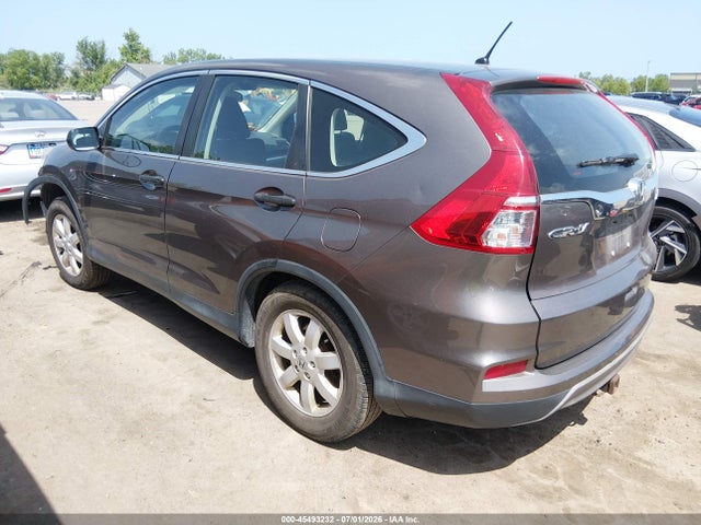 2015 Honda Cr-v Lx მანქანა იყიდება აუქციონზე, vin: 2HKRM4H39FH600514, აუქციონის ნომერი: 45493232
