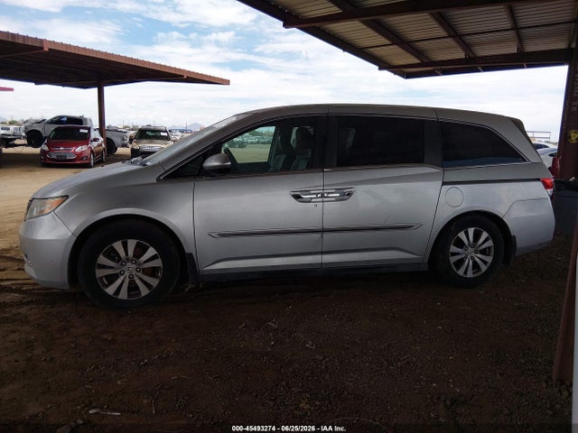 2014 Honda Odyssey Ex-l მანქანა იყიდება აუქციონზე, vin: 5FNRL5H67EB099722, აუქციონის ნომერი: 45493274