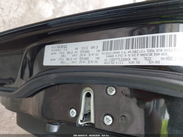45493315 :رقم المزاد ، 1C6RR7FT9JS308434 vin ، 2018 Ram 1500 Express  4x4 6'4 Box مزاد بيع