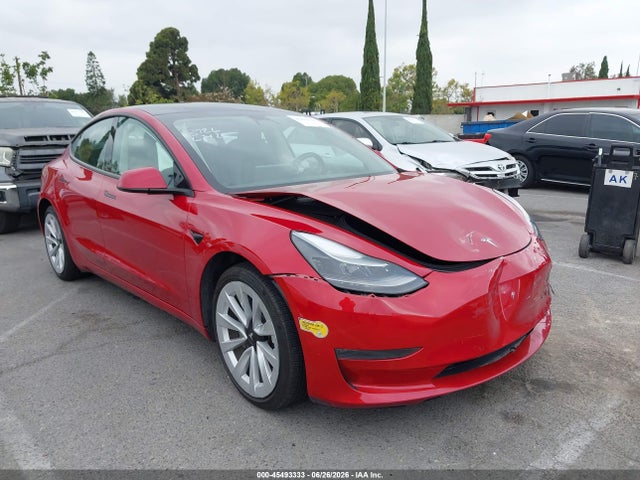 Tesla Model 3 Long Range Dual Motor All-wheel Drive 2022 5YJ3E1EB2NF272315 main image