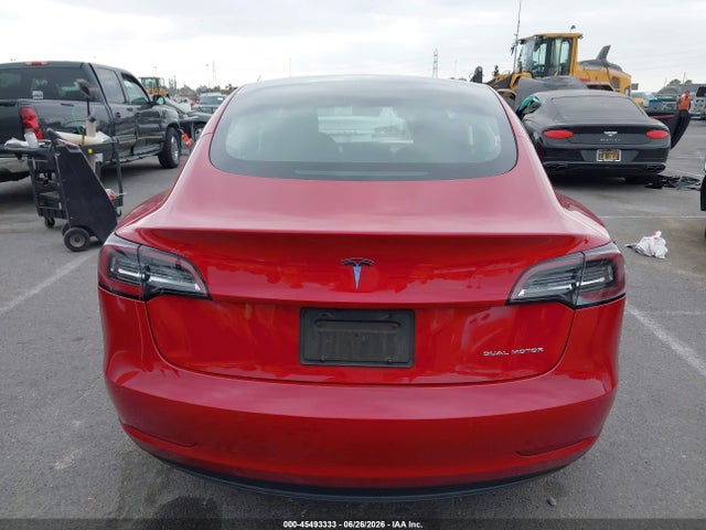 Продажа на аукционе авто 2022 Tesla Model 3 Long Range Dual Motor All-wheel Drive, vin: 5YJ3E1EB2NF272315, номер лота: 45493333