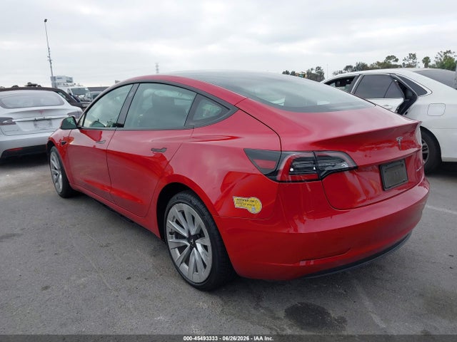Продажа на аукционе авто 2022 Tesla Model 3 Long Range Dual Motor All-wheel Drive, vin: 5YJ3E1EB2NF272315, номер лота: 45493333