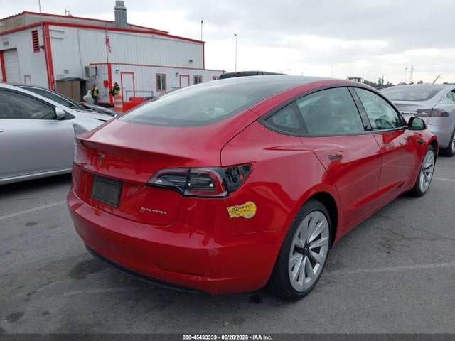 Продажа на аукционе авто 2022 Tesla Model 3 Long Range Dual Motor All-wheel Drive, vin: 5YJ3E1EB2NF272315, номер лота: 45493333