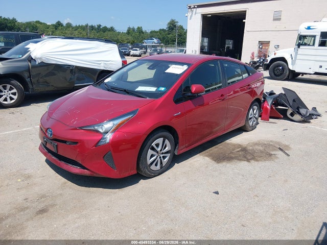 45493334 :رقم المزاد ، JTDKBRFU7J3063050 vin ، 2018 Toyota Prius Two مزاد بيع