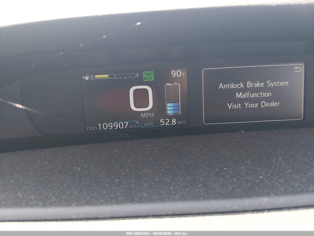 45493334 :رقم المزاد ، JTDKBRFU7J3063050 vin ، 2018 Toyota Prius Two مزاد بيع