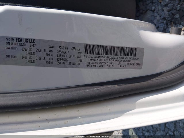 Dodge Grand Caravan Gt 2017 2C4RDGEG8HR799473 Image 9