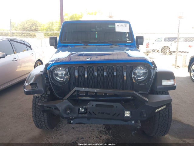 Продаж на аукціоні авто 2021 Jeep Wrangler Unlimited Willys 4x4, vin: 1C4HJXDG0MW722488, номер лоту: 45493349