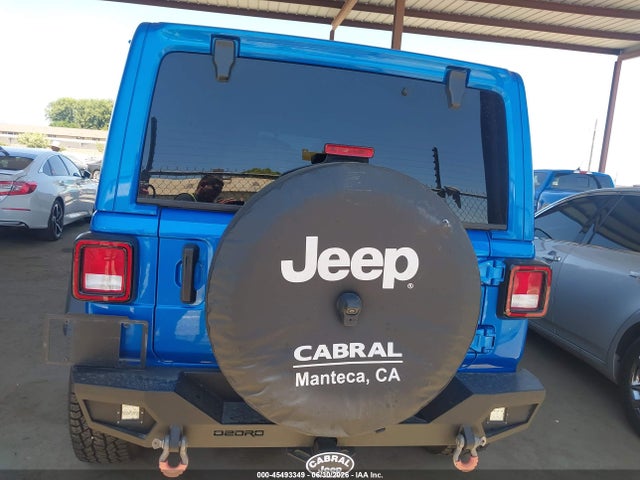 Продаж на аукціоні авто 2021 Jeep Wrangler Unlimited Willys 4x4, vin: 1C4HJXDG0MW722488, номер лоту: 45493349