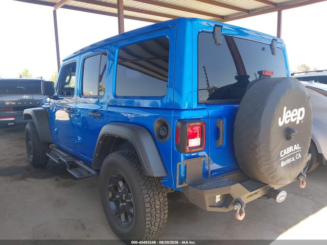 Продаж на аукціоні авто 2021 Jeep Wrangler Unlimited Willys 4x4, vin: 1C4HJXDG0MW722488, номер лоту: 45493349