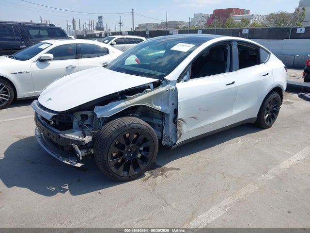 2020 Tesla Model Y Long Range Dual Motor All-wheel Drive/performance Dual Motor All-wheel Drive მანქანა იყიდება აუქციონზე, vin: 5YJYGDEF2LF002373, აუქციონის ნომერი: 45493494