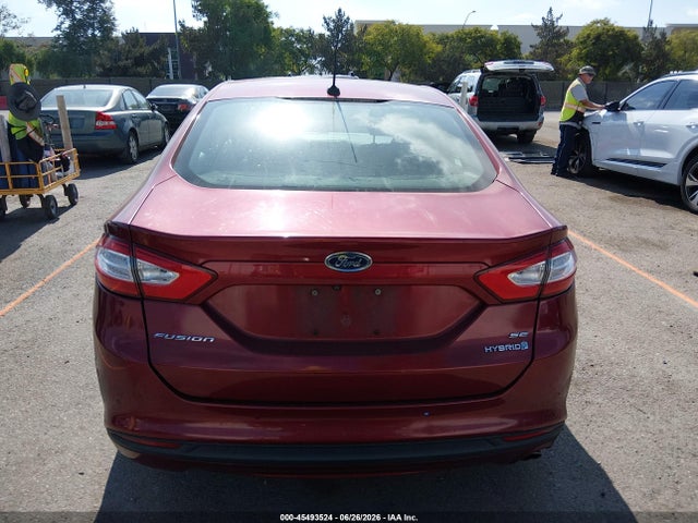 Ford Fusion Hybrid Se 2016 3FA6P0LU7GR315446 Image 16