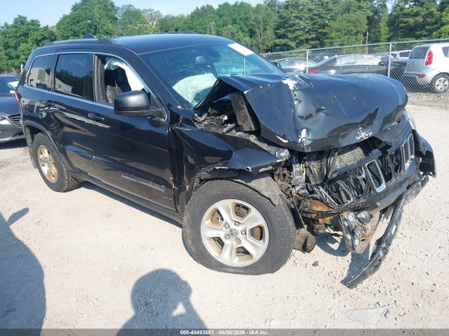 2016 Jeep Grand Cherokee Laredo მანქანა იყიდება აუქციონზე, vin: 1C4RJFAG0GC498759, აუქციონის ნომერი: 45493551