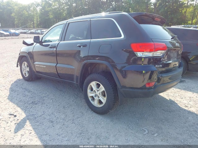 2016 Jeep Grand Cherokee Laredo მანქანა იყიდება აუქციონზე, vin: 1C4RJFAG0GC498759, აუქციონის ნომერი: 45493551