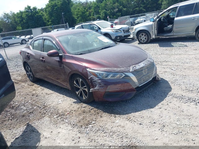 2020 Nissan Sentra Sv Xtronic Cvt მანქანა იყიდება აუქციონზე, vin: 3N1AB8CV4LY249354, აუქციონის ნომერი: 45493581
