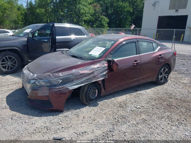 2020 Nissan Sentra Sv Xtronic Cvt მანქანა იყიდება აუქციონზე, vin: 3N1AB8CV4LY249354, აუქციონის ნომერი: 45493581