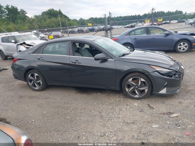 Продажа на аукционе авто 2022 Hyundai Elantra Limited, vin: 5NPLP4AG8NH067631, номер лота: 45493600