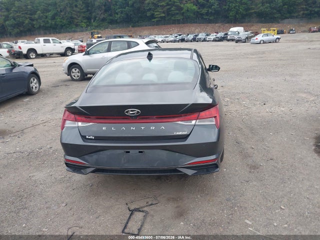 Продажа на аукционе авто 2022 Hyundai Elantra Limited, vin: 5NPLP4AG8NH067631, номер лота: 45493600